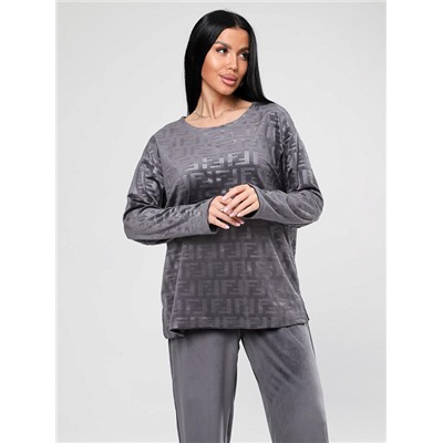 Костюм Чарлот жаккард серый ИвК