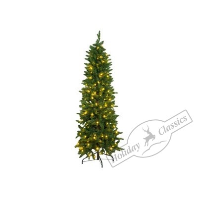 Ель "Компакта" зеленая хвоя PE+PVC (300 LED огней) h= 2,10 м d=0,80 м