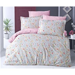 2 сп. Евро Комплект Постельного Белья из Перкаля Percale Doria - Altınbaşak