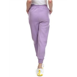 05 LILAC Брюки спортивные женские на флисе (100% хлопок) 7986
