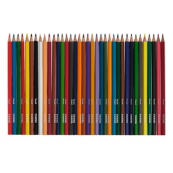 Карандаши цветные акварельные 36 цветов, «Гамма. Лицей», с кистью, шестигранные