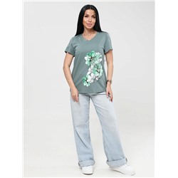 Футболка Вейгела хаки ИвК