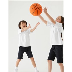 2 Pack Unisex Skin Kind™ School Polo Shirts (2-16 Yrs)