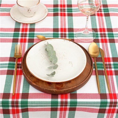 Скатерть «Этель» Нoliday decoration 149×110 см, 100% хлопок, репс 210 г/м²