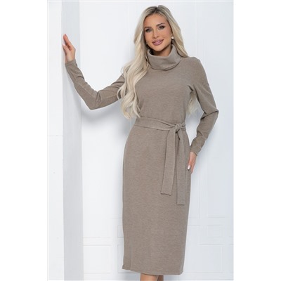Платье Милен (бежевое) П12162