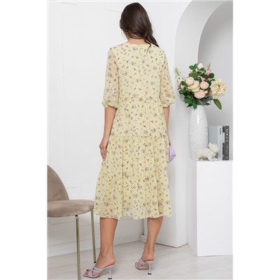 Платье "Виталина" (желтое) П6700