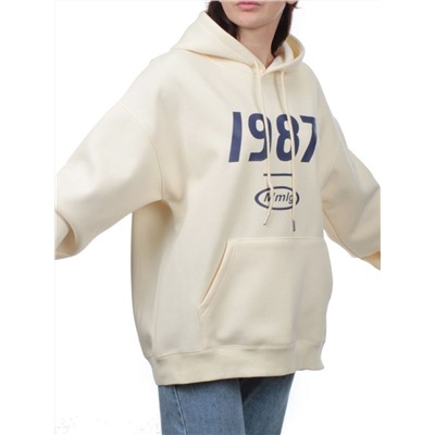 PG-I990I-2313 MILK Худи женское (90% хлопок, 10% полиэстер)