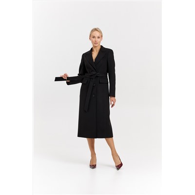 Пальто женское демисезонное 27210 (черный)