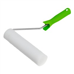 Валик "Поролон" с ручкой и 2 шубки 180 мм, D 42 мм D ручки 6 мм Сибртех