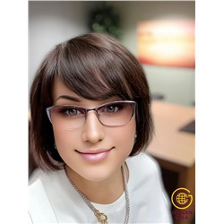 Очки готовые с диоптриями 85030 фиолетовые тонировка