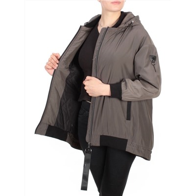 9703 DARK GRAY Куртка демисезонная женская RIKA (100 гр. синтепон)