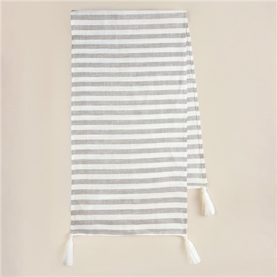 Дорожка SL HOME Strict line 40×142+/-3 см, лён 100%, плотность 180 г/м²