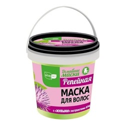 Домашние маски Натуралист Репейная для волос, 155 мл.