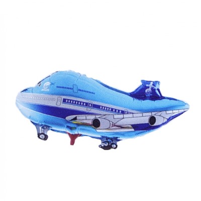 RK36 Шар с пал.Самолет 5шт 47/28см