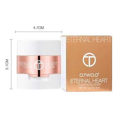 Румяна O.TWO.O Eternal Heart Cushion Blusher № CB03 6 ml