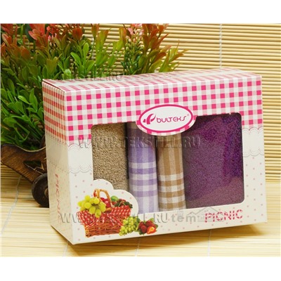 Кухонные Полотенца 50x50 см. 4 шт./уп. PICNIC BULTEKS