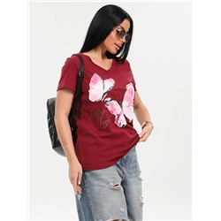 Футболка Поликсена бордовый ИвК