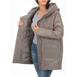 2348 DK. GRAY Куртка демисезонная женская (тинсулейт)