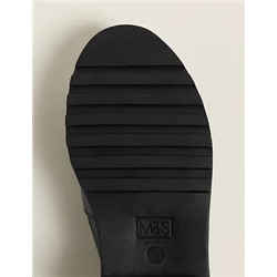 Kids' Leather Slip-on School Shoes (13 Small - 7 Large)