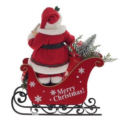 GAEM Дед Мороз, L28 W13 H32 см