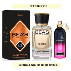 Beas U713 Montale Starry Nights edp 25 ml, Парфюм унисекс Beas U713 создан по мотивам аромата Montale Starry Nights