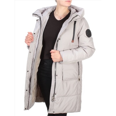 8966 LIGHT GRAY  Пальто зимнее женское CLOUD LAG CAT (200 гр. холлофайбер)