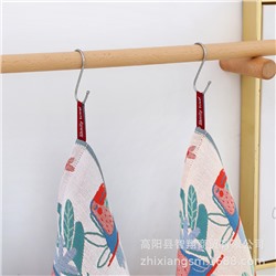 Zhiyang New Cotton Tister Giant Birds Towel Four -layer Gauze Follow Scarf Wipe Hand Scarf Manufacturers Wholesale Kitchen Scarf
