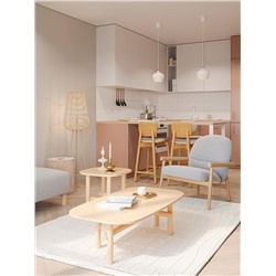 Свеча ароматическая Spicy Snowflakes из коллекции Edge, бежевый, 30 ч