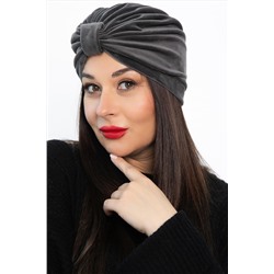 Чалма с бантом (серая) ЧБ8-23М