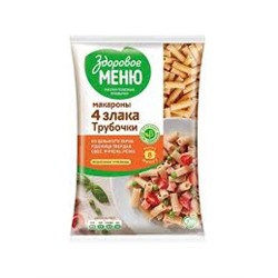 ЗДОРОВОЕ МЕНЮ Макароны Трубочки гр.А в/с многозерновые 400гр