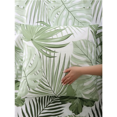 КПБ Этель дуэт Tropics (вид 2) 143*215 см  2 шт,220*240 см,70*70 см  2 шт,поплин 125 г/