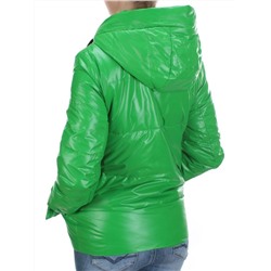 8266 GREEN Куртка демисезонная женская BAOFANI (100 гр. синтепон)