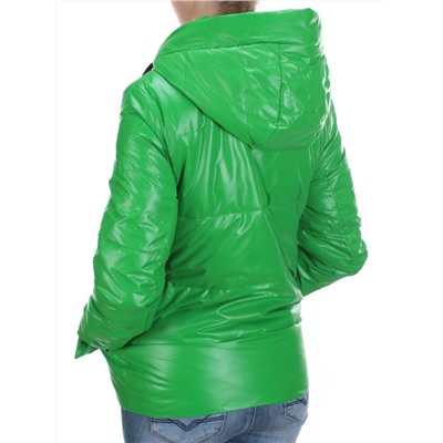 8266 GREEN Куртка демисезонная женская BAOFANI (100 гр. синтепон)