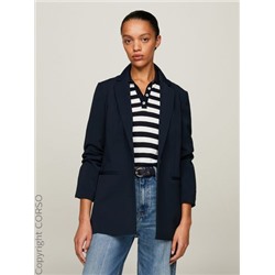 Blazer Gold Button Slim