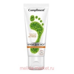 Compliment Крем для ног Восстанавливающий профилактика трещин на пятках 100 мл