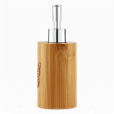 Дозатор для жидкого мыла «Бабочка» деревянный, 160 мл.