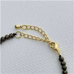 Радуга Самоцветов Браслет из Пирита и Тигрового глаза