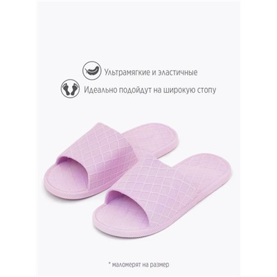 Тапочки женские Арт.ВВС-031 сиреневый