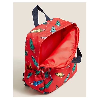 Kids' Water Repellent Rocket Nursery Backpack