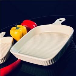 205-807 Блюдо для запекания 23см в под.уп.(х36)Фарфор