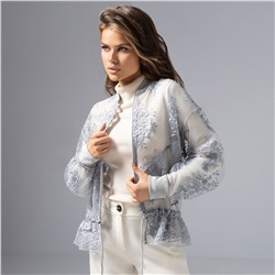 Бомбер с вышивкой, Роскошное решение (new)