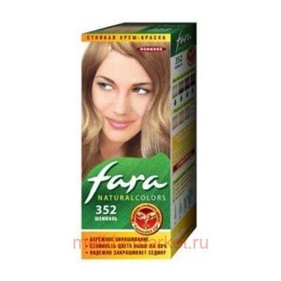 РК Fara Natural Colors Краска для волос тон 352 шампань