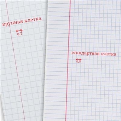 Тетрадь 12 листов в крупную клетку ErichKrause «Классика», обложка мелованный картон, жёлтая