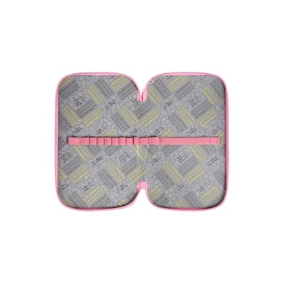 Пенал 3 секции, 125×205×55 мм, Calligrata 30П26/3 «Аниме подружки», ламинированный картон