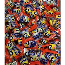 Конфеты жевательные Фруззи Дуо тропический вкус (микс) 250 гр/ КФ Би-энд-Би