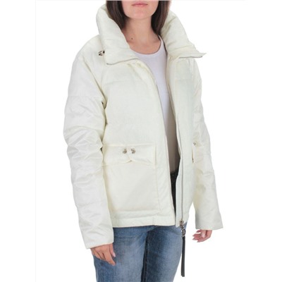 EAC918 WHITE Куртка демисезонная женская (100 гр. синтепон)
