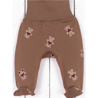 Ползунки детские Baby Boom П57/10007-И(Н) я726 Мишки на кофе