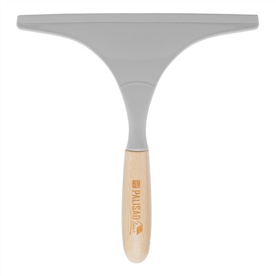 Водосгон оконный 235х230 мм, бамбуковая рукоятка, Home Palisad