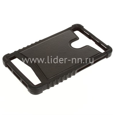 Задняя панель универсальная КОЖА 7.0'' черная
