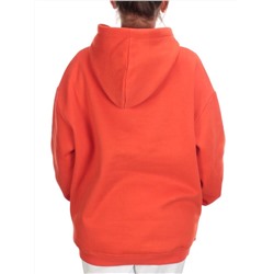 KD720 ORANGE Худи женское с принтом на флисе